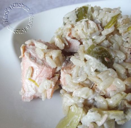 risotto poireaux saumon (3)