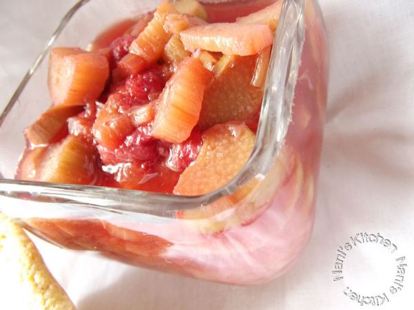 compote fraises rhubarbe  (2)